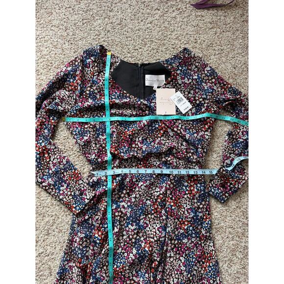NWT - Charles Henry Floral Mid Length, size Medium, long sleeve - Picture 8 of 10